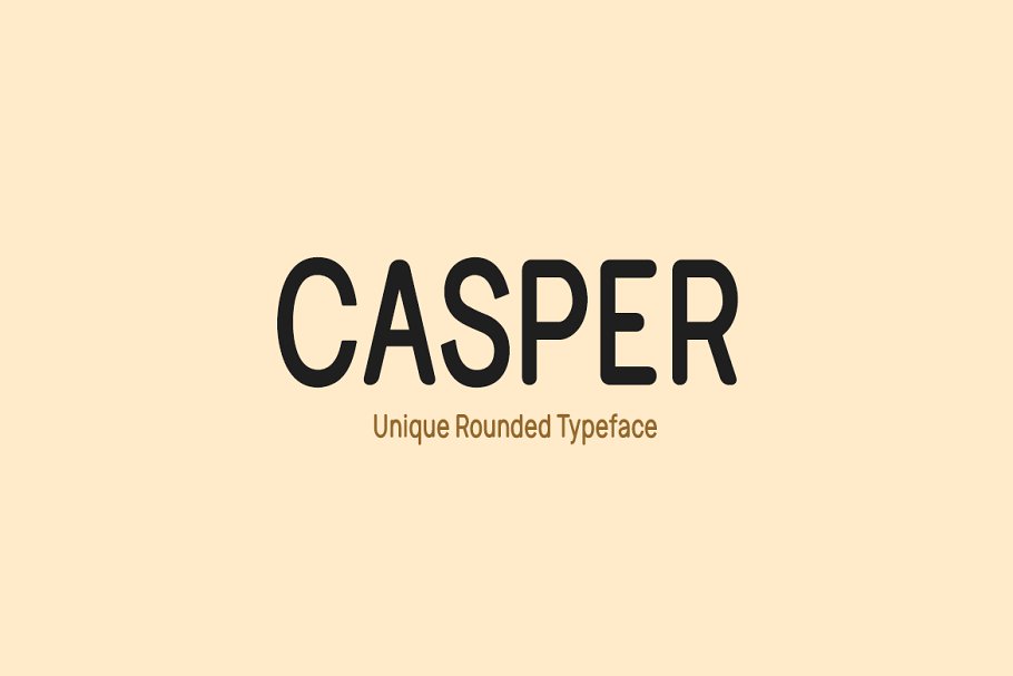 Example font Casper #1